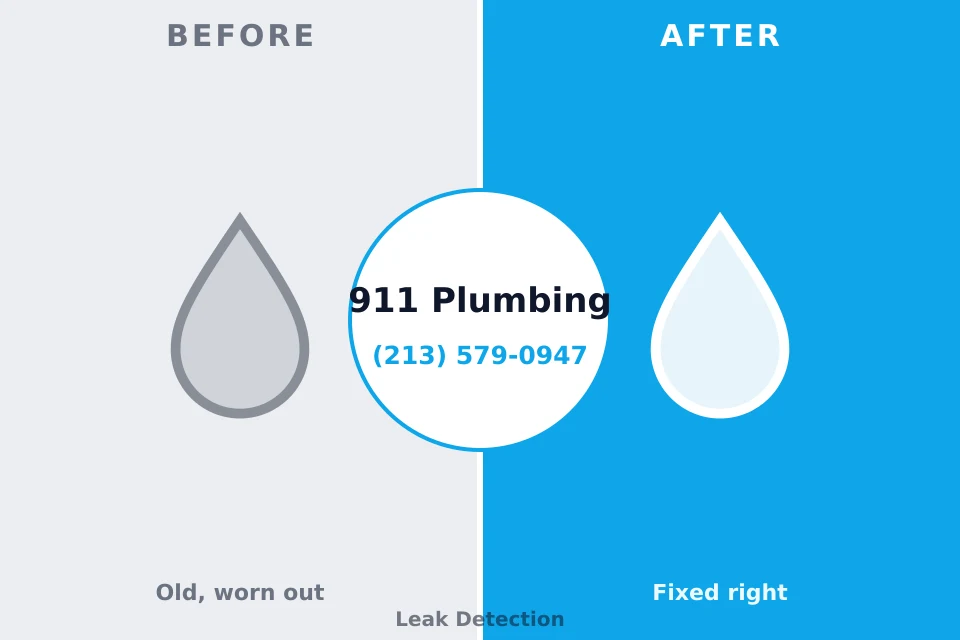 Before and after: plumbing company Cleveland, OH